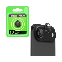 Protetor de Vidro da Câmera Traseira para Apple iPhone 17 Air Preto